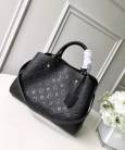 Сумка Louis Vuitton Montaigne Empreinte MM Bag Black